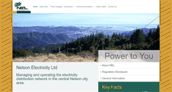 Desktop Screenshot of nel.co.nz