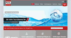 Desktop Screenshot of nel.com.tr